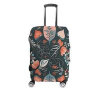 FHESDCW Housse de bagage réversible noire pour valises, accessoires de voyage lavables, protection anti-rayures et anti-poussière pour valises de 48,3 à 81,3 cm, Style :, L, Classique