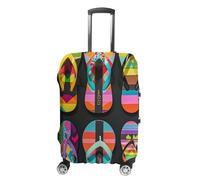 FHESDCW Housse de protection pour valises, accessoires de voyage lavables, anti-rayures et anti-poussière pour bagages de 48,3 à 81,3 cm, Style :, XL, Classique.