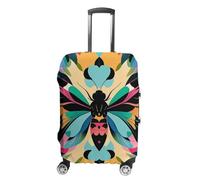 FHESDCW Housses de bagage mignonnes et colorées pour valises, accessoires de voyage lavables, protection anti-rayures et anti-poussière pour bagages de 48,3 à 81,3 cm, Style :, S, Classique.