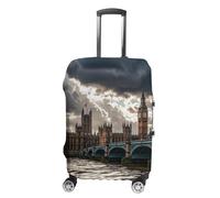 FHESDCW Housses de bagage pour valises, accessoires de voyage lavables, anti-rayures et anti-poussière pour bagages de 48,3 à 81,3 cm, Style :, L, Classique.