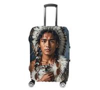 FHESDCW Housses de bagage pour valises, accessoires de voyage lavables, anti-rayures et anti-poussière pour bagages de 48,3 à 81,3 cm, Style :, XL, Classique.