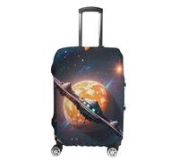 FHESDCW Housses de bagage pour valises, accessoires de voyage lavables, anti-rayures et anti-poussière pour bagages de 48,3 à 81,3 cm, Style :, M, Classique.