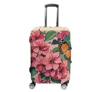 FHESDCW Jiuzhong Ge Hua And Butterfly Housses de bagage pour valises, accessoires de voyage lavables, anti-rayures et anti-poussière pour valises de 48,3 à 81,3 cm, Style :, S, Classique.