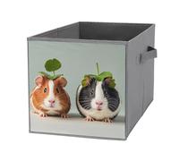 FHESDCW Jolie boîte de rangement pliable avec poignées, cubes de rangement Oxford durable, 1 organiseur de placard pliable pour la maison, l'étagère, le bureau, les voyages