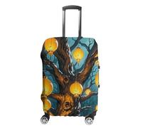 FHESDCW Lanterns Hang from The Trees Housse de bagage lavable pour valises, accessoires de voyage, anti-rayures et anti-poussière pour bagages de 48,3 à 81,3 cm, Style :, M, Classique