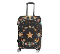 FHESDCW Magnifiques housses de bagage pour valises, accessoires de voyage lavables, anti-rayures et anti-poussière pour valises de 48,3 à 81,3 cm, Style :, L, Classique.
