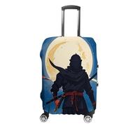 FHESDCW Moonlight - Housses de bagage de style aquarelle Ninja pour valises, accessoires de voyage lavables, anti-rayures et protection contre la poussière, convient aux bagages de 48,3 à 81,3 cm