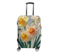 FHESDCW Narcisse - Housses de bagage lavables pour valises, accessoires de voyage, anti-rayures et anti-poussière pour bagages de 48,3 à 81,3 cm, Style :, L, Classique