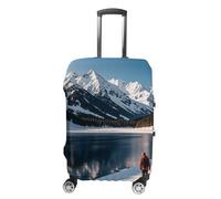 FHESDCW People Cross Lakes - Housses de bagage pour valises, accessoires de voyage lavables, anti-rayures et anti-poussière, pour bagages de 48,3 à 81,3 cm, Style :, S, Classique