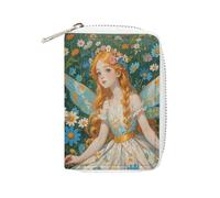 FHESDCW Pfhorn Pochette en cuir avec fermeture éclair et 20 emplacements pour cartes de débit, style portefeuille, 16 x 11,5 cm, Style :, 16x11.5cm