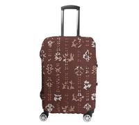 FHESDCW Southwest - Housses de bagage en cuir de vache pour valises, accessoires de voyage lavables, anti-rayures et anti-poussière, convient aux bagages de 48,3 à 81,3 cm, Style :, M, Classique.
