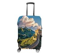 FHESDCW The Great Wall - Housses de bagage lavables pour valises, accessoires de voyage, anti-rayures et anti-poussière pour bagages de 48,3 à 81,3 cm, Style :, L, Classique.