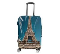 FHESDCW The Towering Iron Tower - Housses de bagage pour valises, accessoires de voyage lavables, anti-rayures et anti-poussière, convient aux bagages de 48,3 à 81,3 cm, Style :, S, Classique