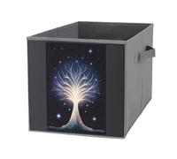 FHESDCW The Tree of Psychic Life Boîte de rangement pliable avec poignées, cubes de rangement Oxford durables, 1 organiseur de placard pliable pour la maison, l'étagère, le bureau, les voyages
