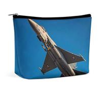 FHESDCW Trousse de maquillage Fighter pour femme en cuir synthétique étanche avec fermeture éclair - Organiseur de maquillage portable de voyage