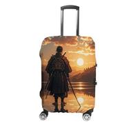 FHESDCW Warrior Housse de bagage réfléchissante pour valises, accessoires de voyage lavables, protection anti-rayures et anti-poussière pour bagages de 48,3 à 81,3 cm, Style :, L, Classique.