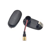 FHFB Clignotants Dynamiques Led Lampe Séquentielle LED Clignotant Dynamique Marqueur Latéral Clignotant Pour Fiat Pour Bravo 2(Dynamci Smoked)