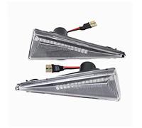 FHFB Clignotants Dynamiques Led Pour Pour Megane MK2 CC Pour Espace MK4 Pour Scenic MK2 Pour Vent Pour Avantime Marqueur Latéral Voiture Clignotant LED Lumières Dynamiques(Dynamic Crystal)