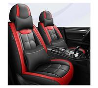 FHFB Couvre Sieges Housse De Siège Voiture pour Accord pour Navette URV pour Inspire XRV HRV pour Pilote pour Élément pour Insight Détails Intérieurs Couverture Siège Auto(Luxury Black Red)
