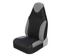 FHFB Couvre Sieges Housses De Siège Voiture 2 Pièces Style Pneu Seau pour Protection pour Ford Couverture Siège Auto(Gray 1 PCs)