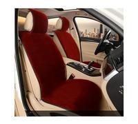 FHFB Couvre Sieges Housses de siège Voiture en Fausse Fourrure 142 x 56 cm universelles d'hiver Coussin Couverture Siège Auto(VIN Rouge)