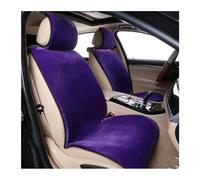 FHFB Couvre Sieges Housses de siège Voiture en Fausse Fourrure 142 x 56 cm universelles d'hiver Coussin Couverture Siège Auto(Violet)