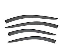 FHFB DéFlecteur Vent Voiture pour Mercedes pour Benz Classe S W221 W222 S350 S400 S500 2006-2020 Présent Plastique Fenêtre Visière Évent Nuances Soleil Pluie Déflecteur Garde Pare-Soleil(2)