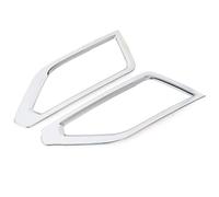 FHFB Feux Antibrouillard 1 Paire De Couvercles Décoratifs Pour Phares Antibrouillard Avant Pour VW Pour Atlas 2018 2019 Argent Phares antibrouillard