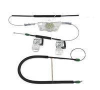 FHFB RéGulateur FenêTre Avant Gauche Pour VW Pour Polo 9N 2002 2003 2004 2005 2006 2007 2008 2009 2010 Kit De Réparation De Lève-vitre Électrique