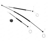 FHFB RéGulateur FenêTre Pour Megane 2 Cabriolet CC Kit De Réparation Lève-vitre Porte Avant Gauche Ou Droite(La gauche)