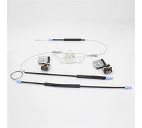 FHFB RéGulateur FenêTre Pour VW pour Golf 4 MK4 1998 1999 2000 2001 2002 2003 2004 2005 2006 nouveau Kit de réparation de lève-vitre avant gauche