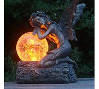 FHFY Garden Statue d’ange pour l’extérieur Felicity and light