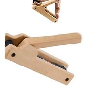 FHGSPQWM 12 niveaux de résistance réglable pour bras - Texture bois - Pour développer les biceps et la puissance du poignet à la maison ou à la salle de sport