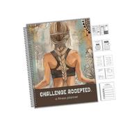 FHGSPQWM Agenda d'objectifs d'exercice non daté de 90 jours, carnet de suivi des habitudes hebdomadaires pour fitness, journal en papier épais et lisse, organiseurs hebdomadaires