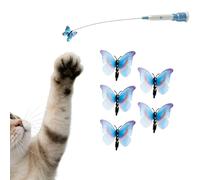 FHGSPQWM Baguette électrique automatique pour chats avec ventouse puissante pour des opérations simples, jouet pour chats actifs et heureux