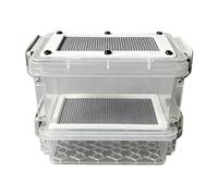 FHGSPQWM Boîte d'éclosion de vers de farine pour une circulation d'air efficace, élimination rapide des déchets pour diverses espèces, outil éducatif pour l'élevage des vers de farine