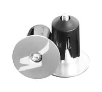FHGSPQWM Bouchons d'extrémité de tige de vélo en aluminium résistant aux chocs - Pour guidon de vélo - Protection contre la poussière - Étanche