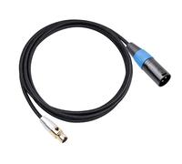 FHGSPQWM Câble audio XLRs femelle mâle double blindage flexible avec noyaux en cuivre nu pour les écoutes critiques environnement câble son Xlrs très résistant