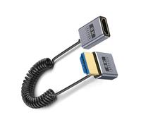 FHGSPQWM Câble vidéo 8K 60 Hz version 2.1 avec coudes droit/gauche/droite/haut/bas en option pour projecteur, écrans de jeu