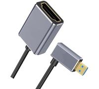 FHGSPQWM Câble vidéo à vitesse rapide 8K60Hz Microed vers caméra standard dynamique améliore le canal de retour auditif dynamique flexible