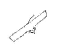 FHGSPQWM Collier avec pendentif en forme de cœur creux et flamme d'épine - Pour une expression hip-hop et une utilisation polyvalente - Pour les fêtes et les tenues quotidiennes, One Size, Comme