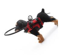 FHGSPQWM Collier d'assistance à installation rapide pour chiens sans vue Taille M Évite les accidents Confiance en plein air Assistance facile à l'entraînement