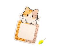 FHGSPQWM Dessin animé Chaton Patin en feutre adhésif mural protecteur de meubles sans perte de poils Design gain de place Planche à griffes de chats