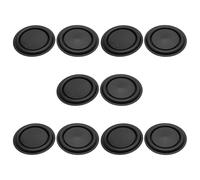 FHGSPQWM Diaphragmes de haut-parleurs de tailles multiples de 34 mm, 36 mm, 40 mm, pour des gammes complètes, bordure en caoutchouc, plaque de fer
