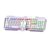 FHGSPQWM DS600 Clavier filaire ergonomique avec 19 touches anti-ghosting et design antidérapant pour clavier mécanique Esports
