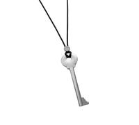 FHGSPQWM Élégant collier en corde noire avec breloque en métal - Pièces de superposition élégantes pour un usage quotidien - Collier minimaliste avec cordon noir, One Size, Comme décrit, Comme décrit.