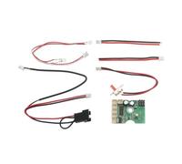 FHGSPQWM Ensemble de câbles récepteurs en plastique, accessoire universel pour voiture d'escalade 1/8 1/10 à l'échelle 1/10, modifications de voiture, câble récepteur IR d'extension de télécommande