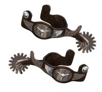 FHGSPQWM Éperon en acier inoxydable pour la sensibilité des jambes dans diverses activités d'équitation, y compris l'entraînement et le dressage des chevaux