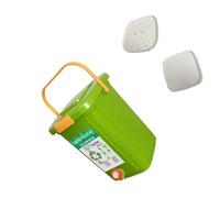 FHGSPQWM Grand conteneur d'humus de 20 L, idéal pour le jardin, les déchets ménagers, recyclable, utilisation en extérieur, épais Présentation S grand conteneur