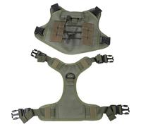 FHGSPQWM Harnais anti-fugue pour animal domestique avec boucles renforcées, sangle de poitrine rembourrée confortable pour chiens de petite et grande taille, harnais de dressage quotidien pour